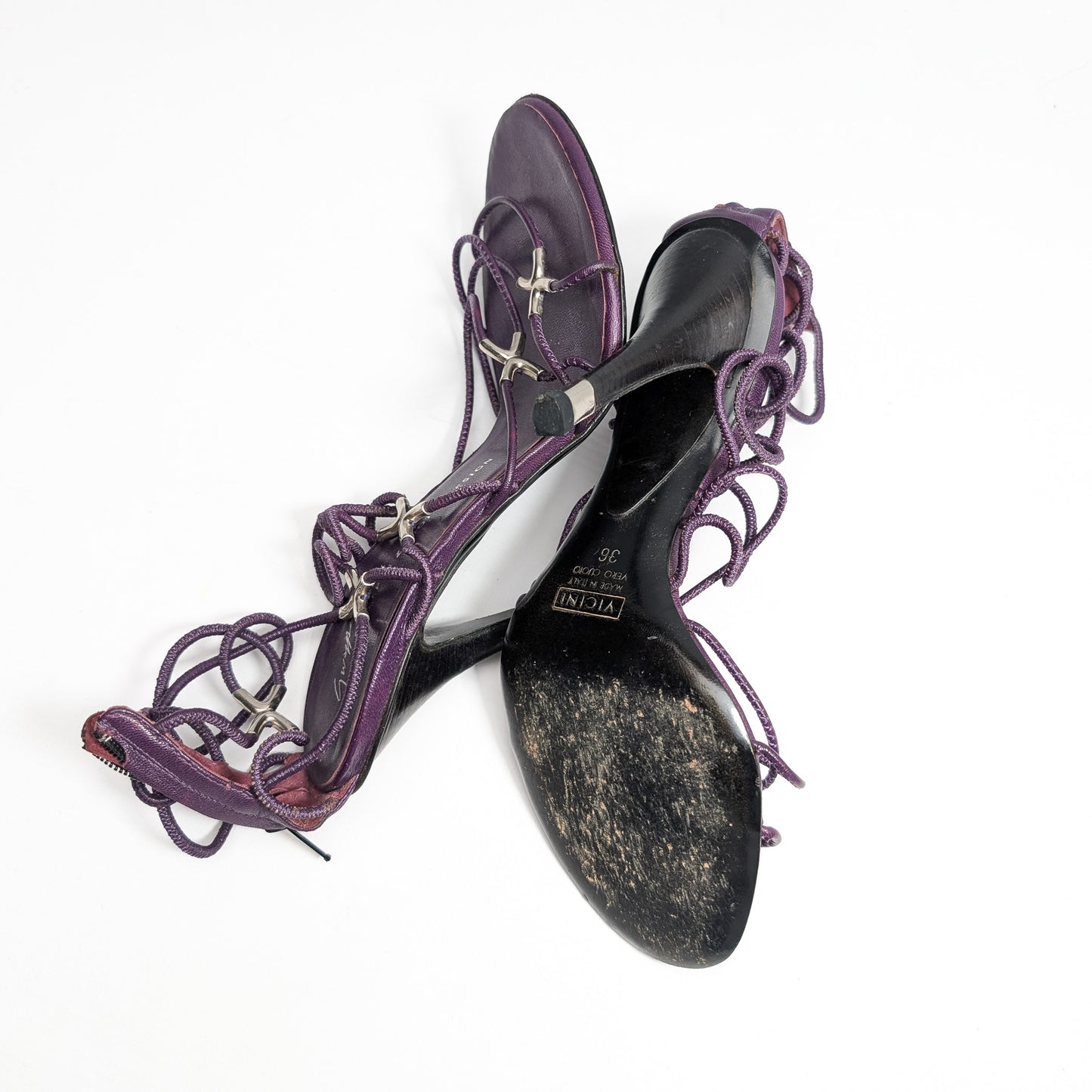 Purple Giuseppe Zanotti sandals - EU37|UK4|US6