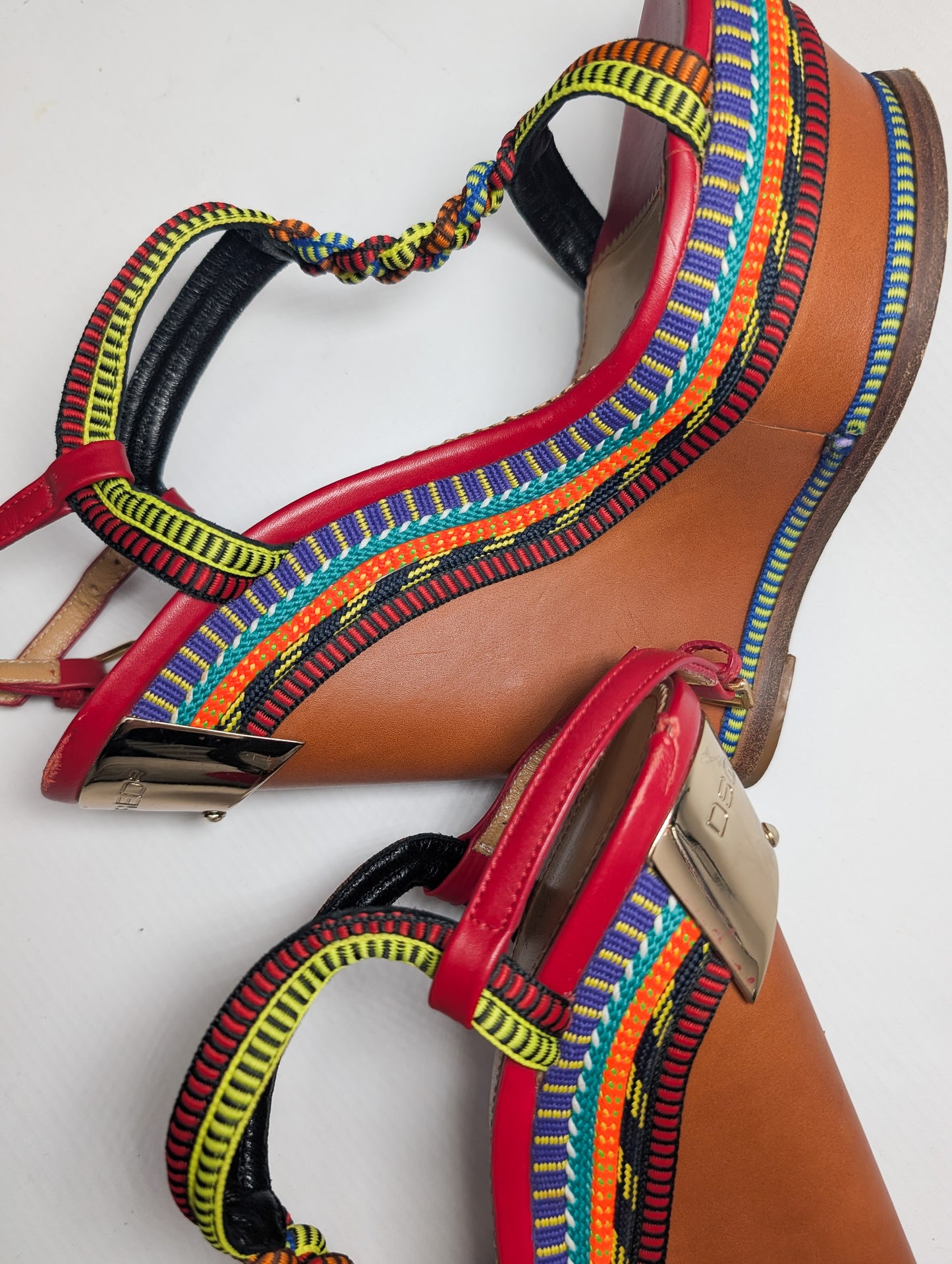 Dsquared2 Wedge Sandals - EU39|UK6|US8