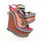 Dsquared2 Wedge Sandals - EU39|UK6|US8