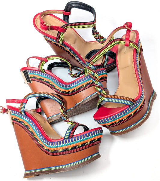 Dsquared2 Wedge Sandals - EU37|UK4|US6