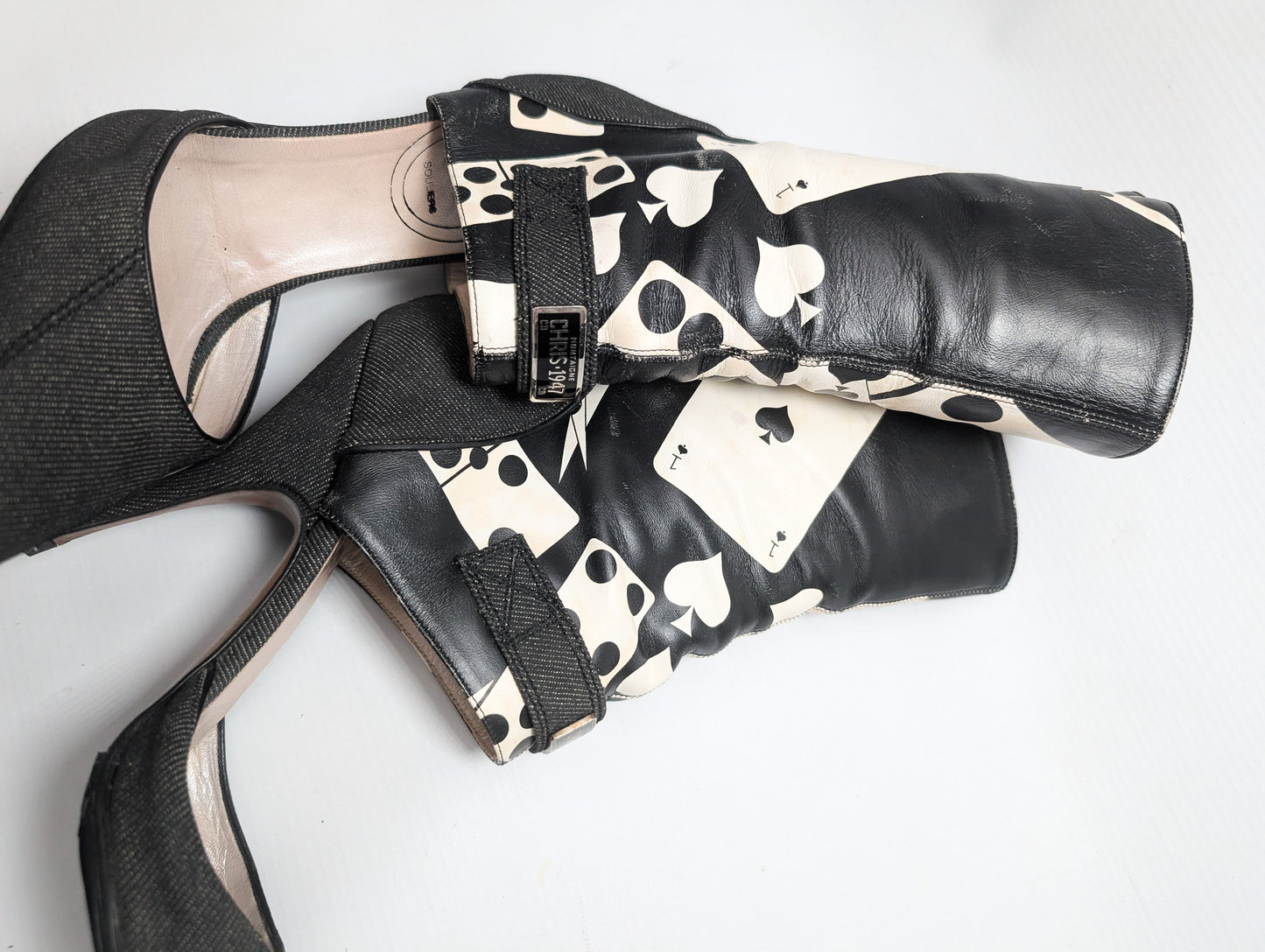 Ankle boots in gaiter style by Dior by Galliano - EU38.5|UK5.5|US7.5