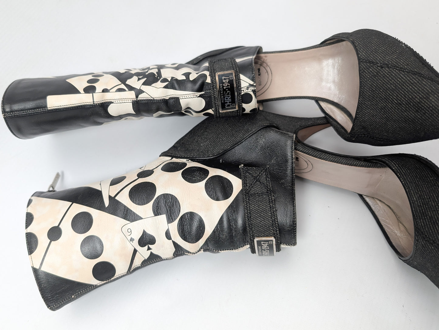 Ankle boots in gaiter style by Dior by Galliano - EU38.5|UK5.5|US7.5