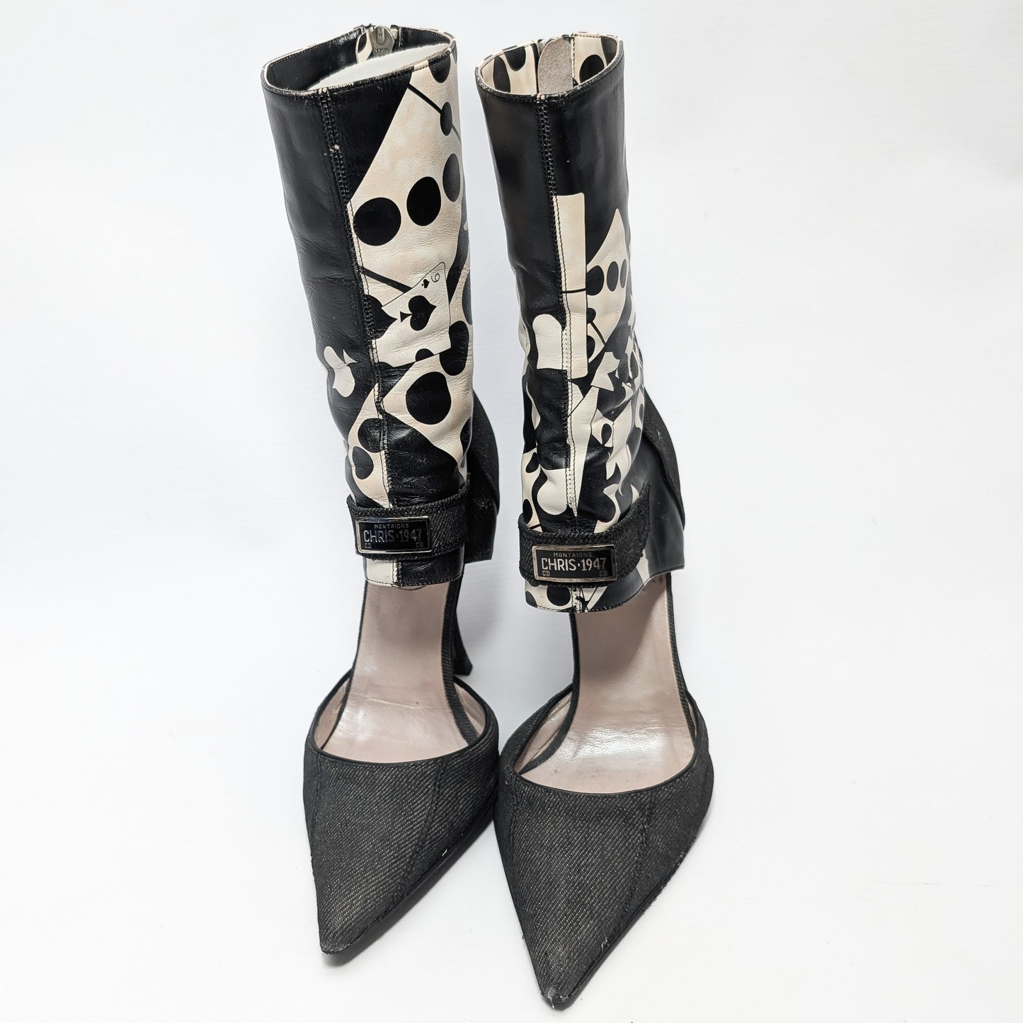 Ankle boots in gaiter style by Dior by Galliano - EU38.5|UK5.5|US7.5