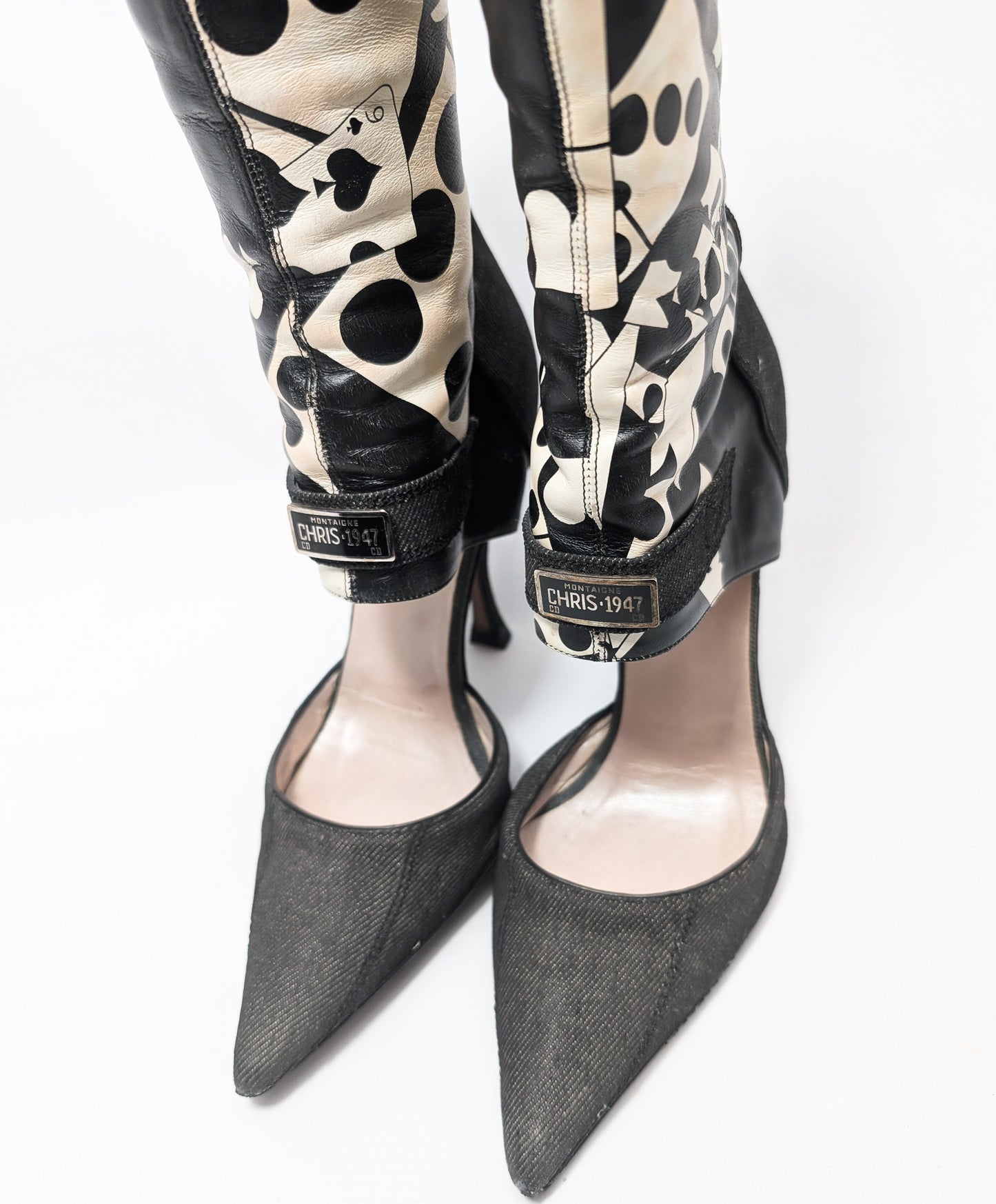 Ankle boots in gaiter style by Dior by Galliano - EU38.5|UK5.5|US7.5