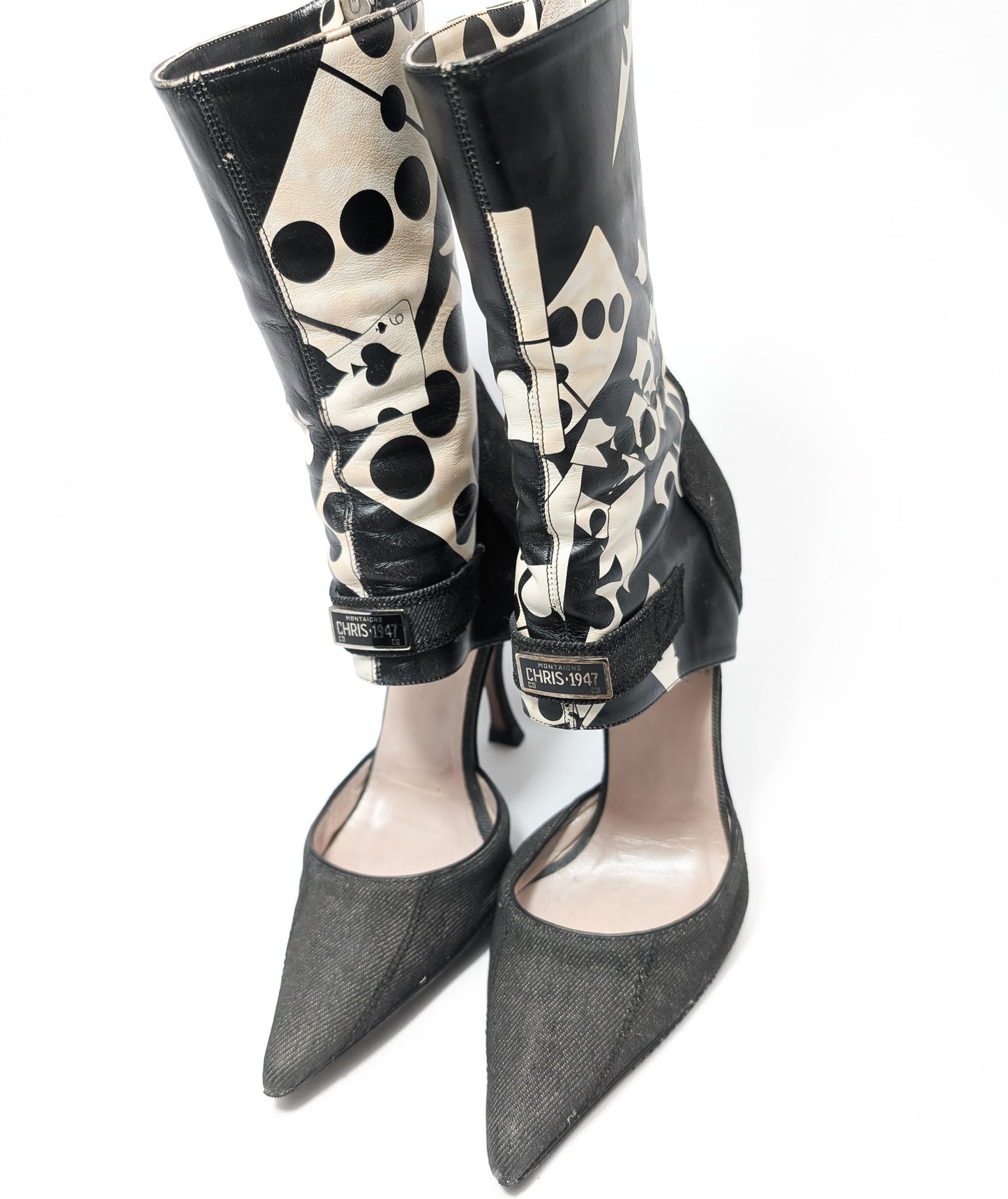 Ankle boots in gaiter style by Dior by Galliano - EU38.5|UK5.5|US7.5