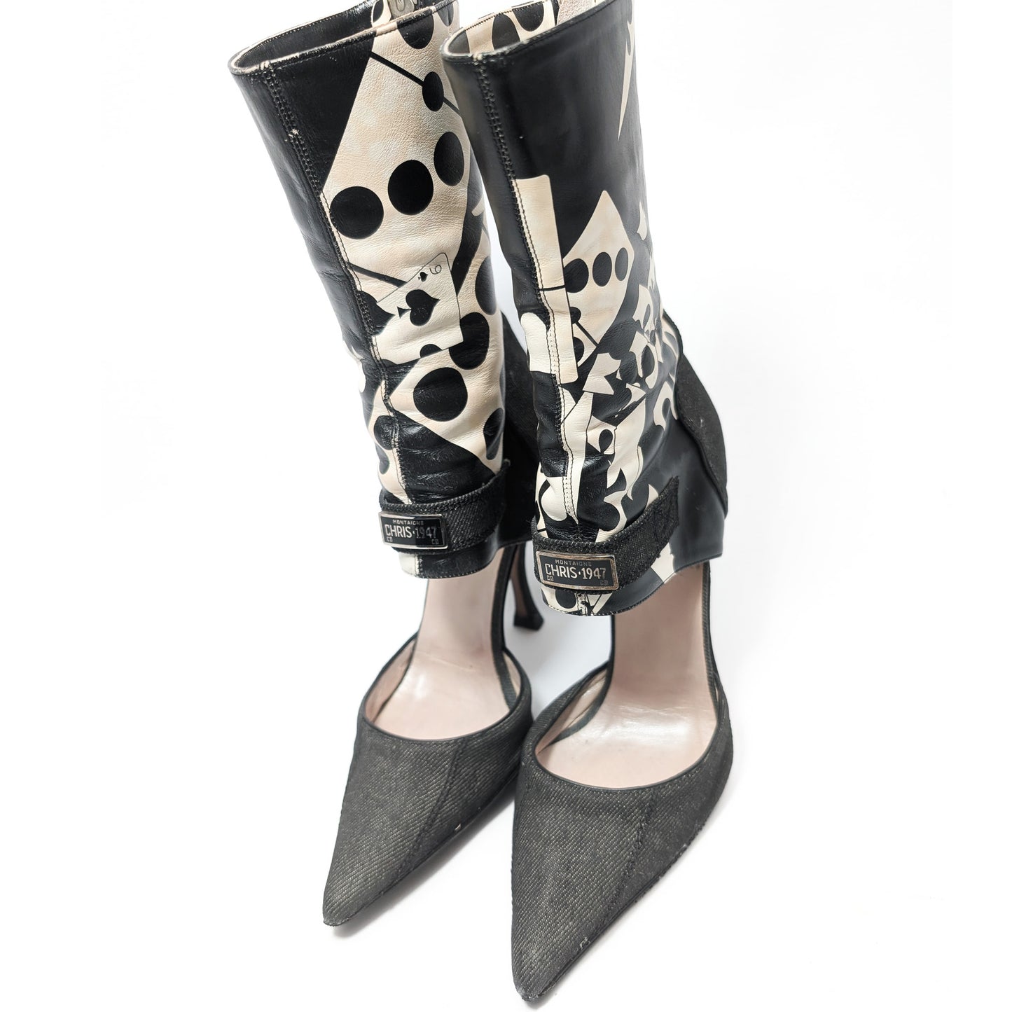 Ankle boots in gaiter style by Dior by Galliano - EU38.5|UK5.5|US7.5