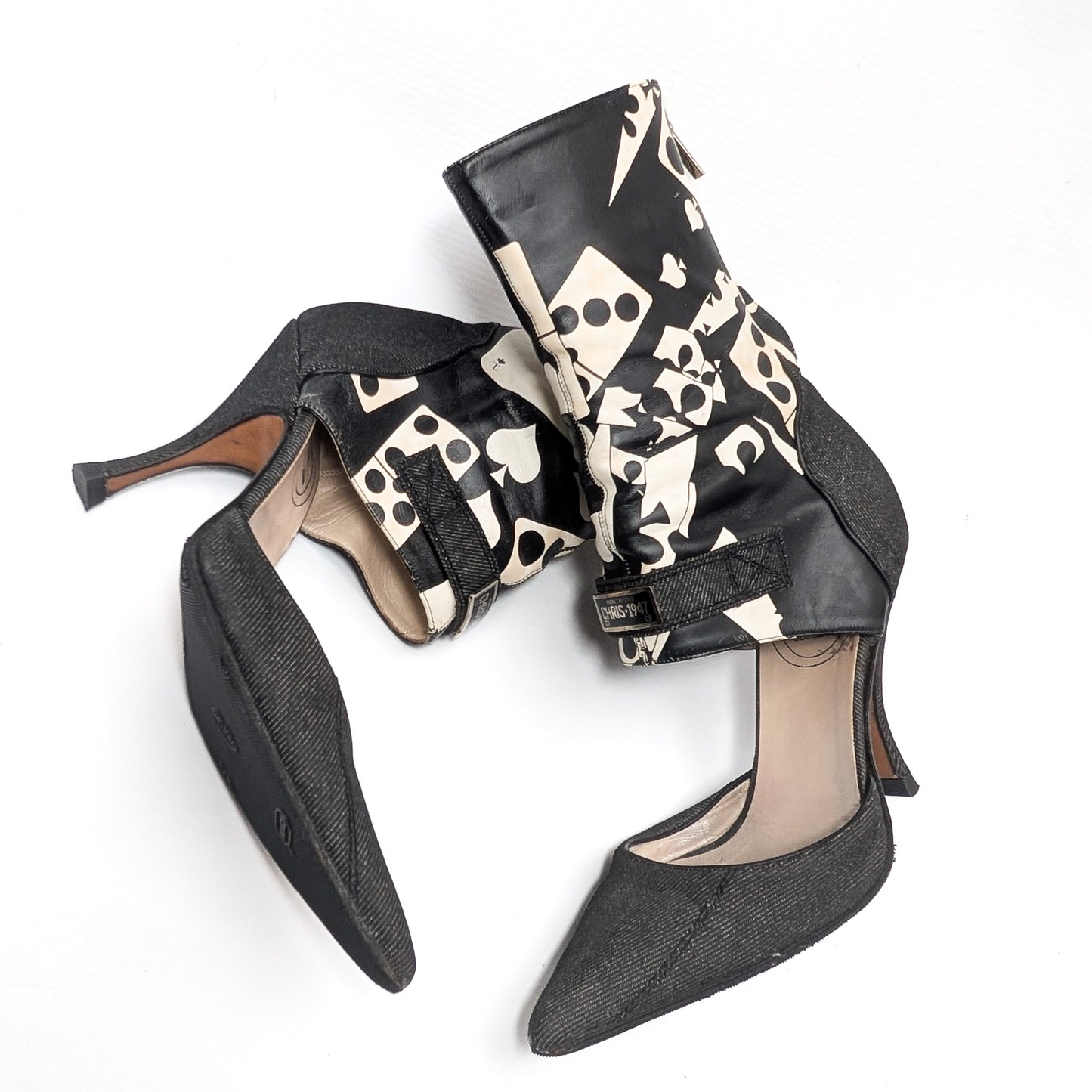Ankle boots in gaiter style by Dior by Galliano - EU38.5|UK5.5|US7.5