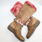 Roberto Cavalli fur-lined boots - EU38|UK5|US7