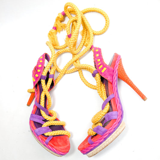 Dior sandals by Galliano Spring/Summer 2011 - EU39|UK6|US8