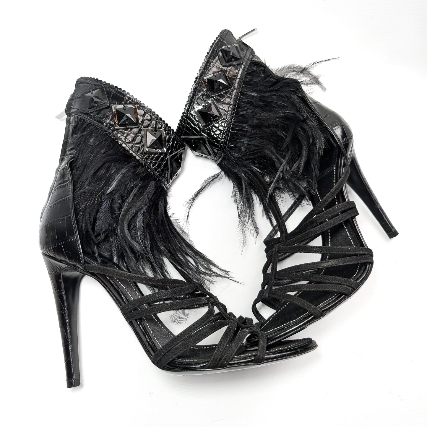 Feather sandals by Dior by Galliano - EU38.5|UK5.5|US7.5