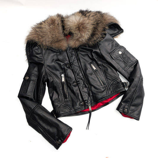 Dsquared2 fur jacket