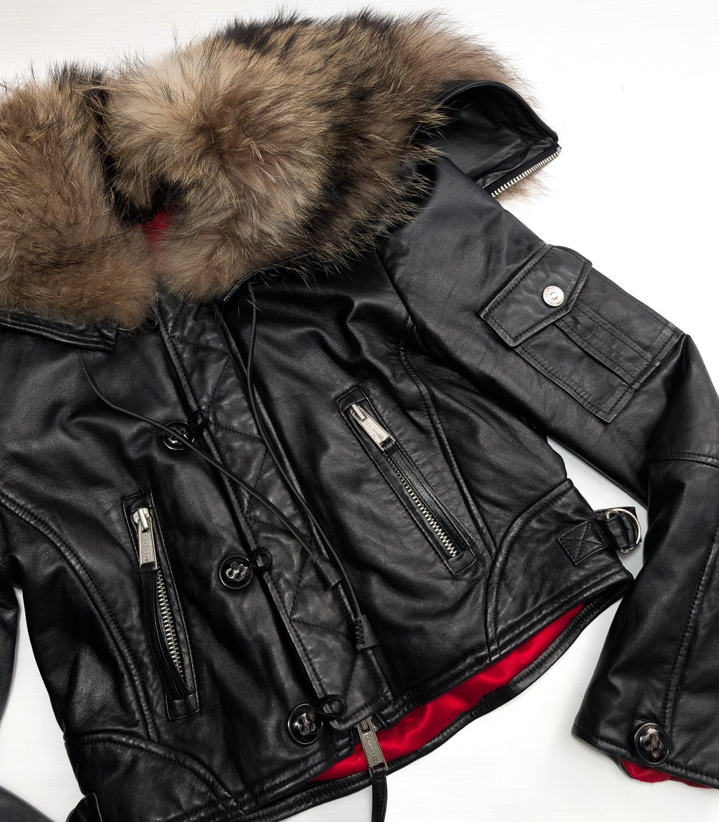 Dsquared2 fur jacket