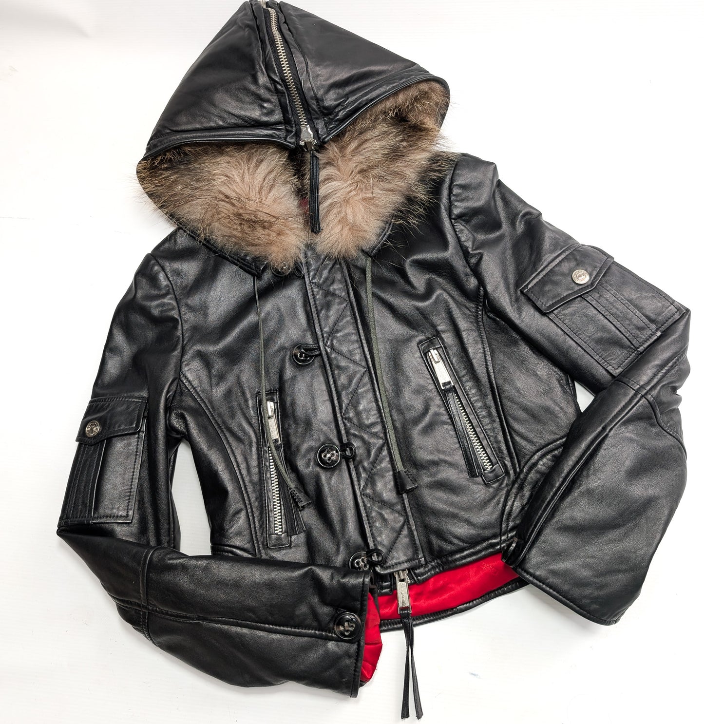 Dsquared2 fur jacket