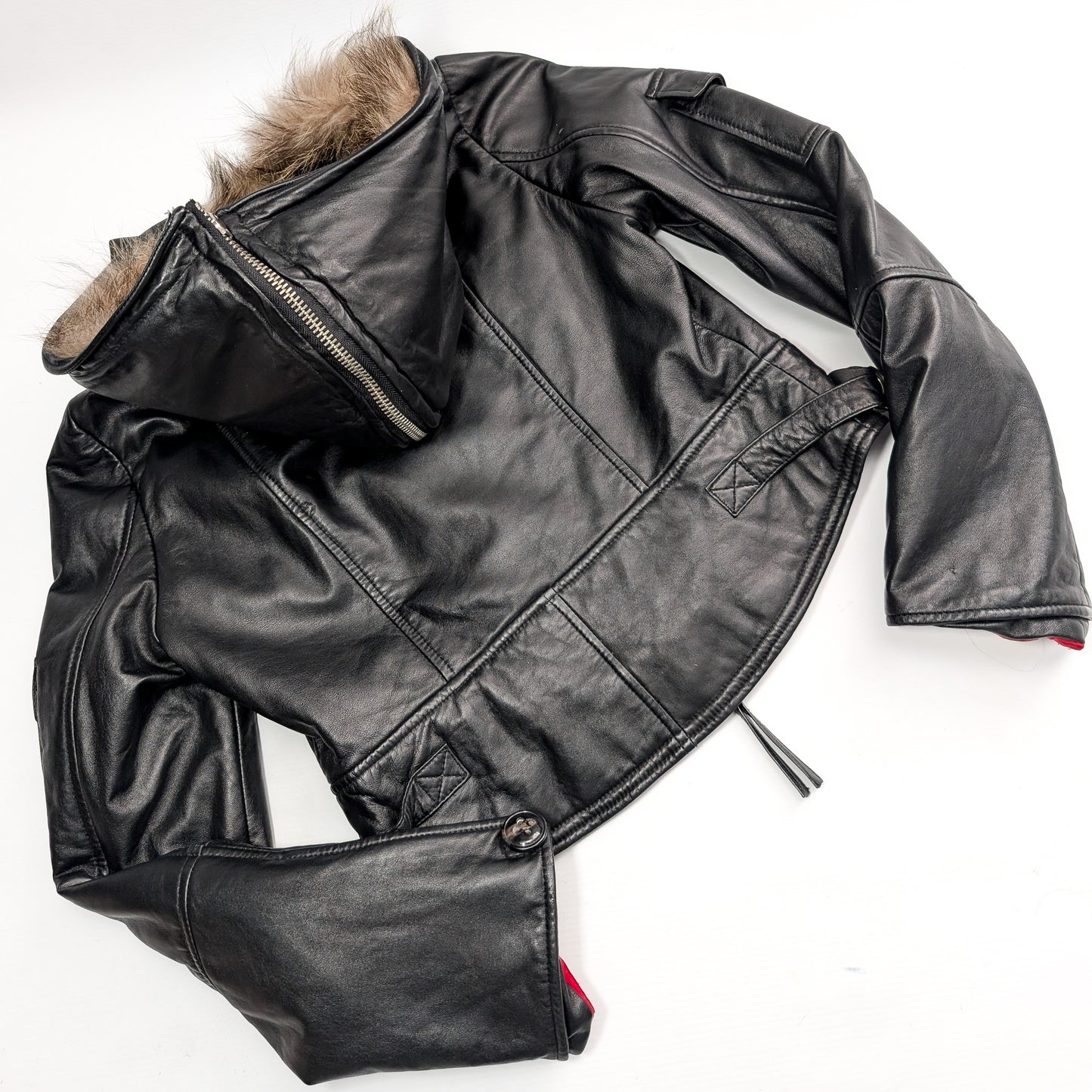 Dsquared2 fur jacket