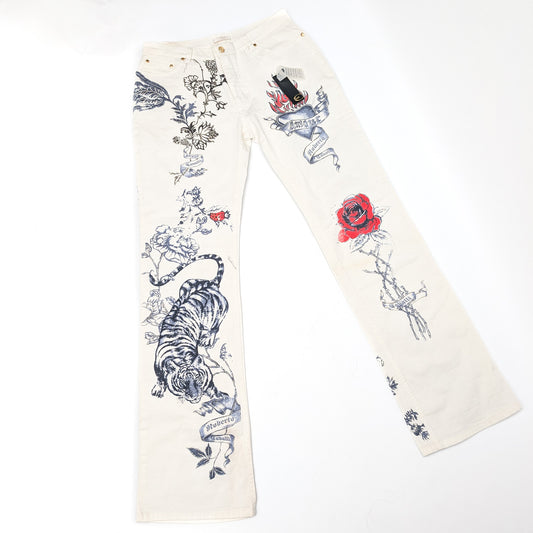 Roberto Cavalli "Tattoo" pants - XL