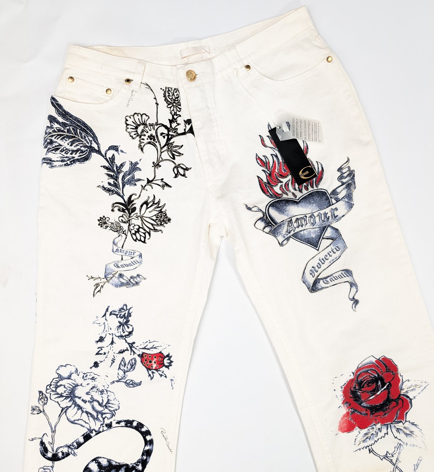 Roberto Cavalli "Tattoo" pants - XL