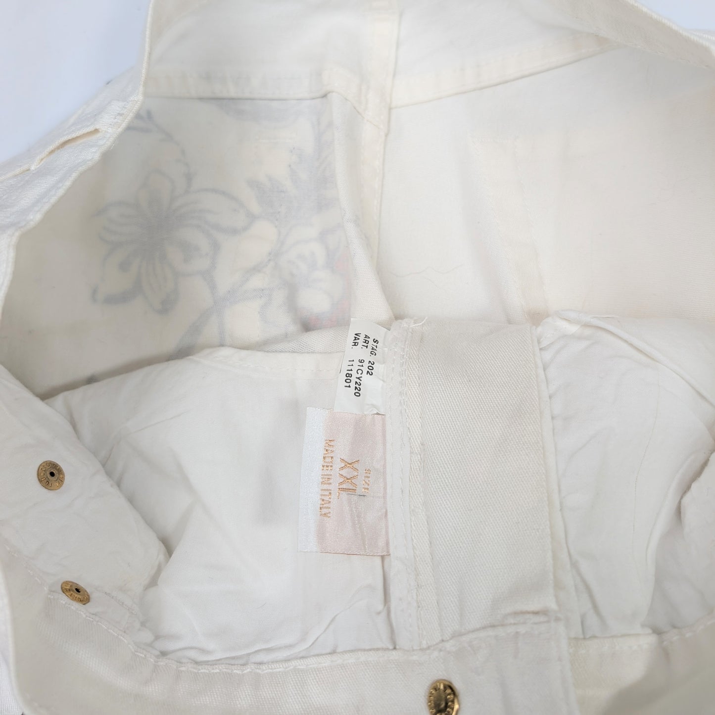 Roberto Cavalli "Tattoo" pants - XL