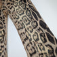 Roberto Cavalli animal print jeans - M