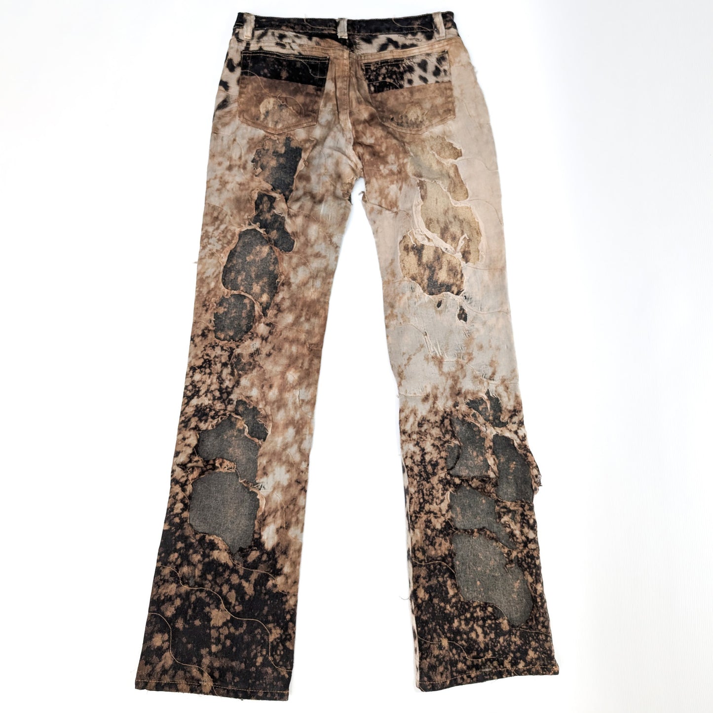Roberto Cavalli animal print jeans - M