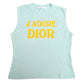 J'adore Dior tank top - M