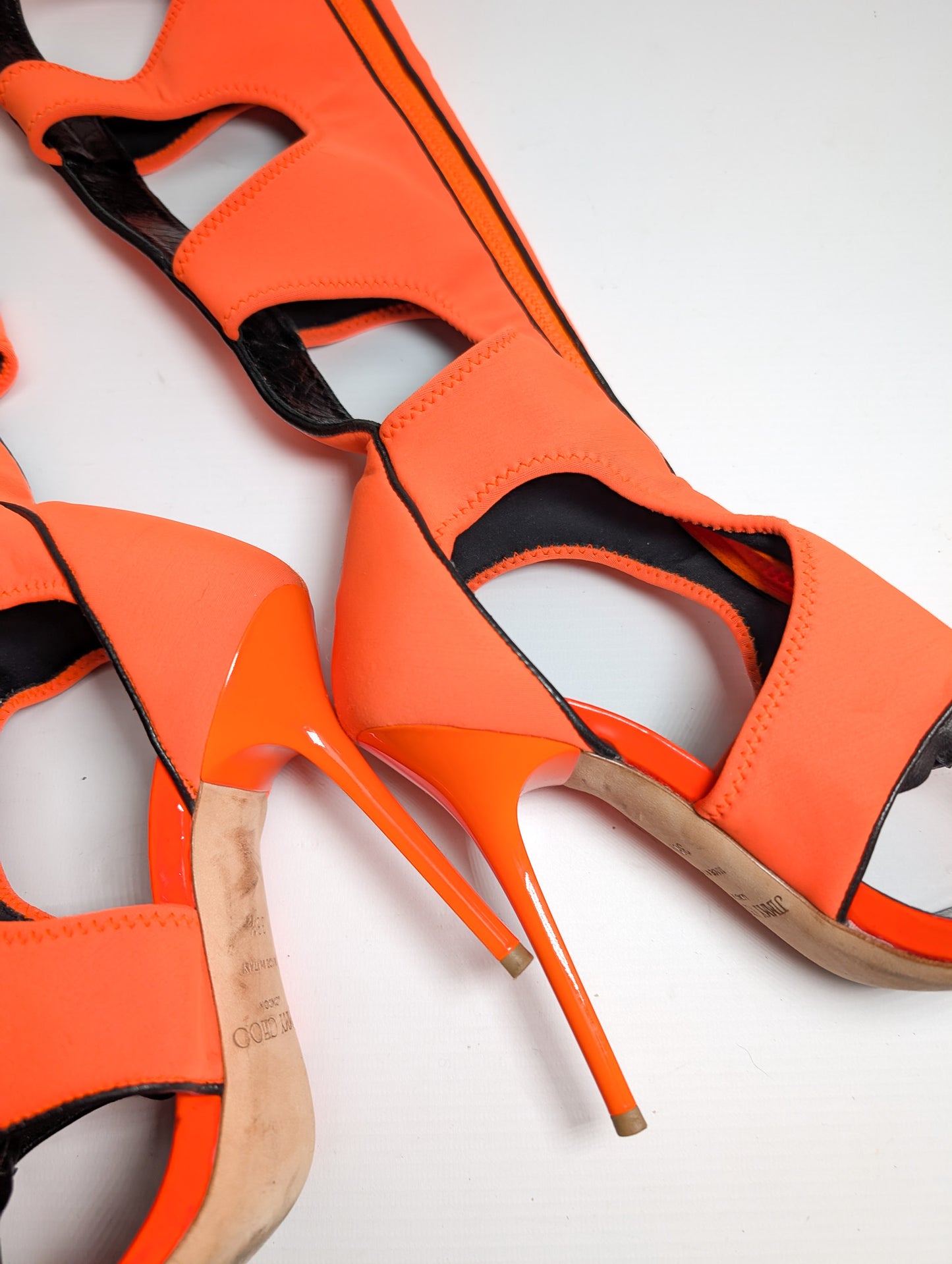 Jimmy Choo "cage" sandals - EU38.5|5.5UK|7.5US