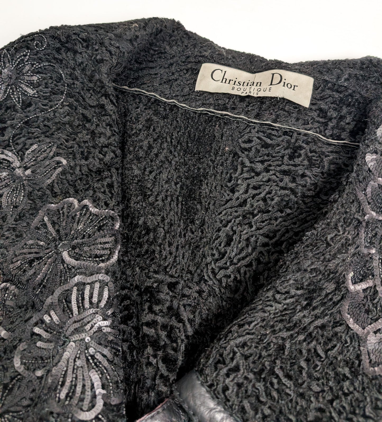 Dior leather jacket by Galliano