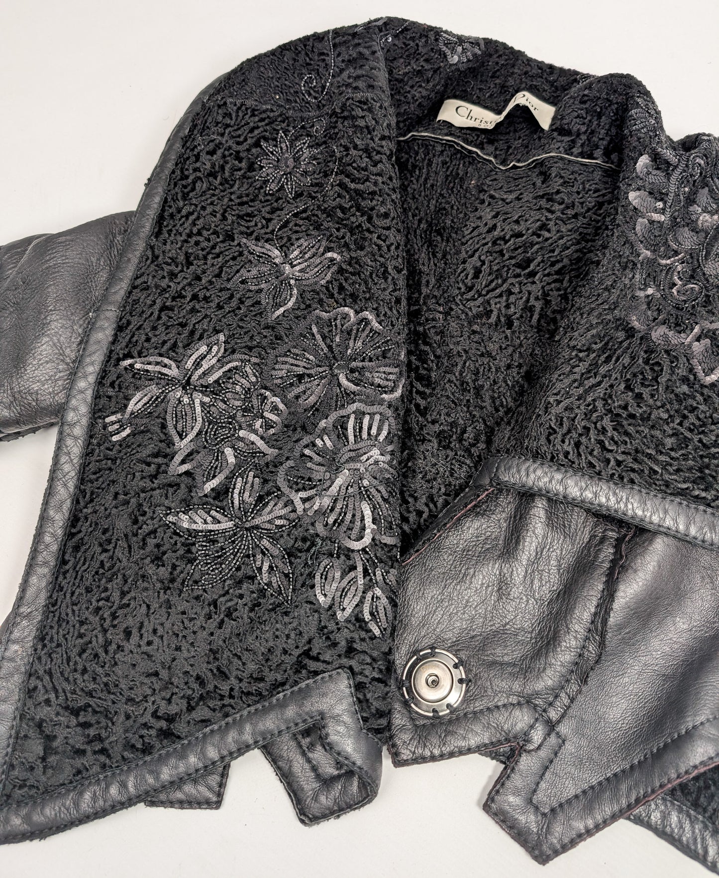 Dior leather jacket by Galliano