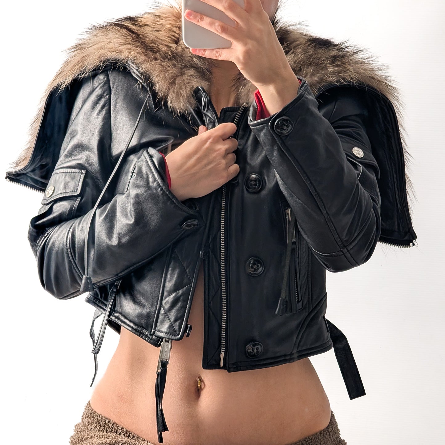 Dsquared2 fur jacket F/W 2004