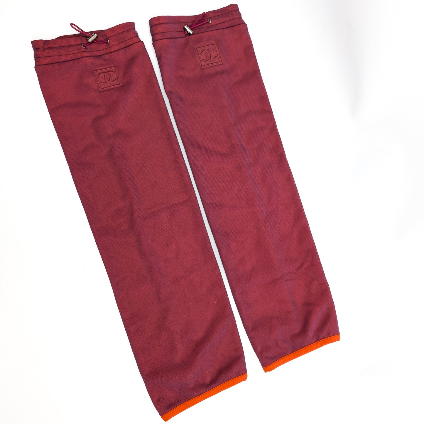 Chanel pink leg warmer