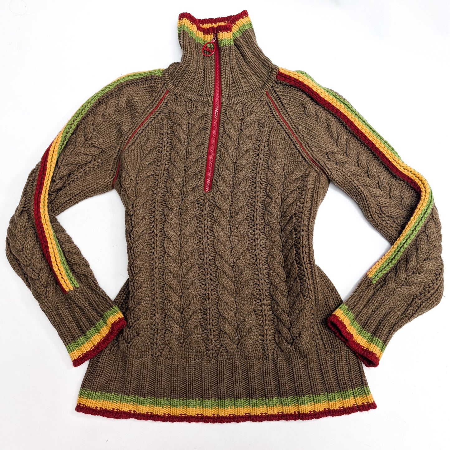 Rasta cashmere sweater by Dior Galliano - L