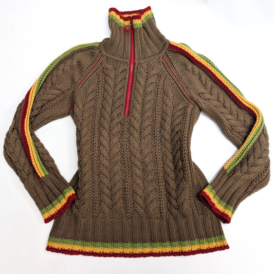 Rasta cashmere sweater by Dior Galliano - L