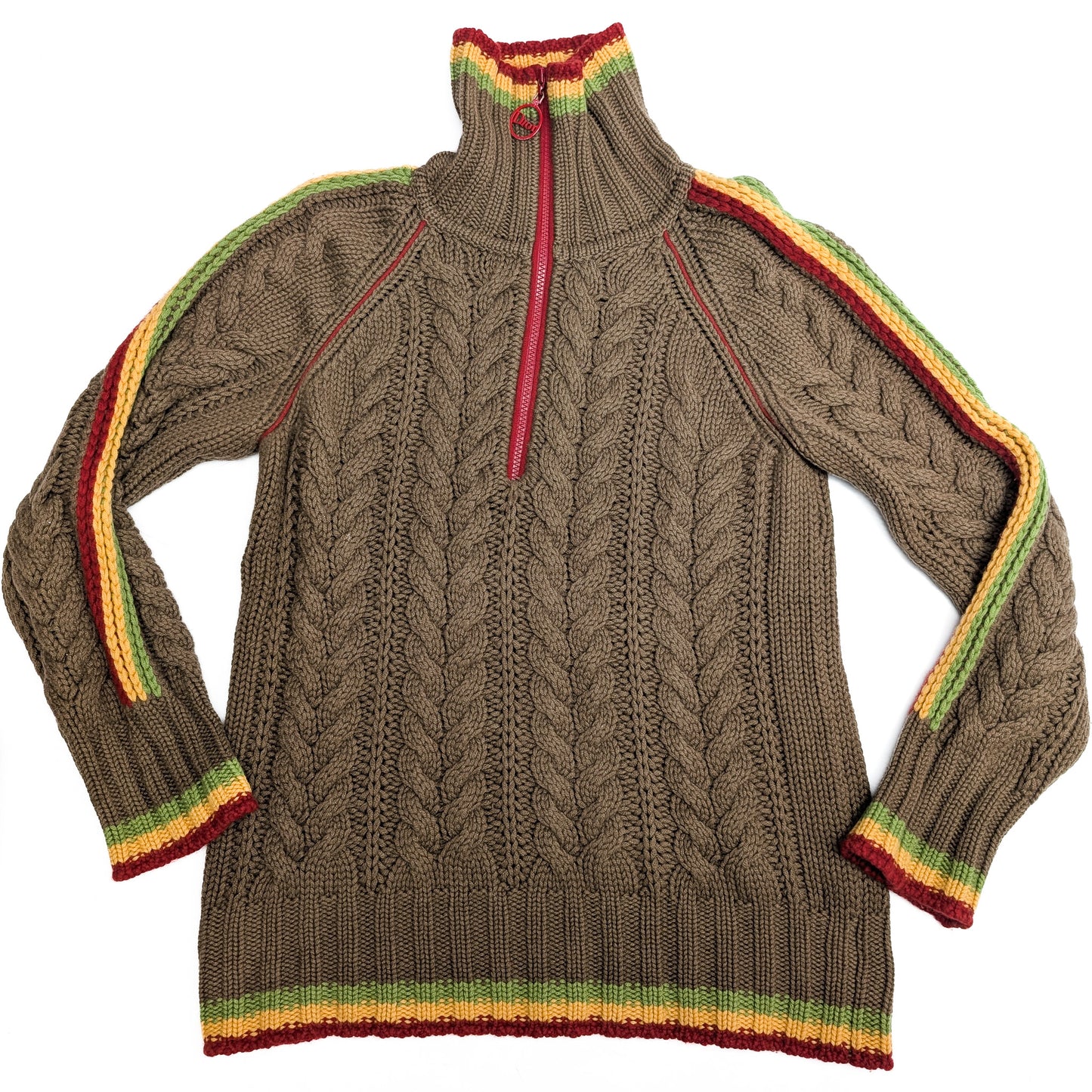 Rasta cashmere sweater by Dior Galliano - L
