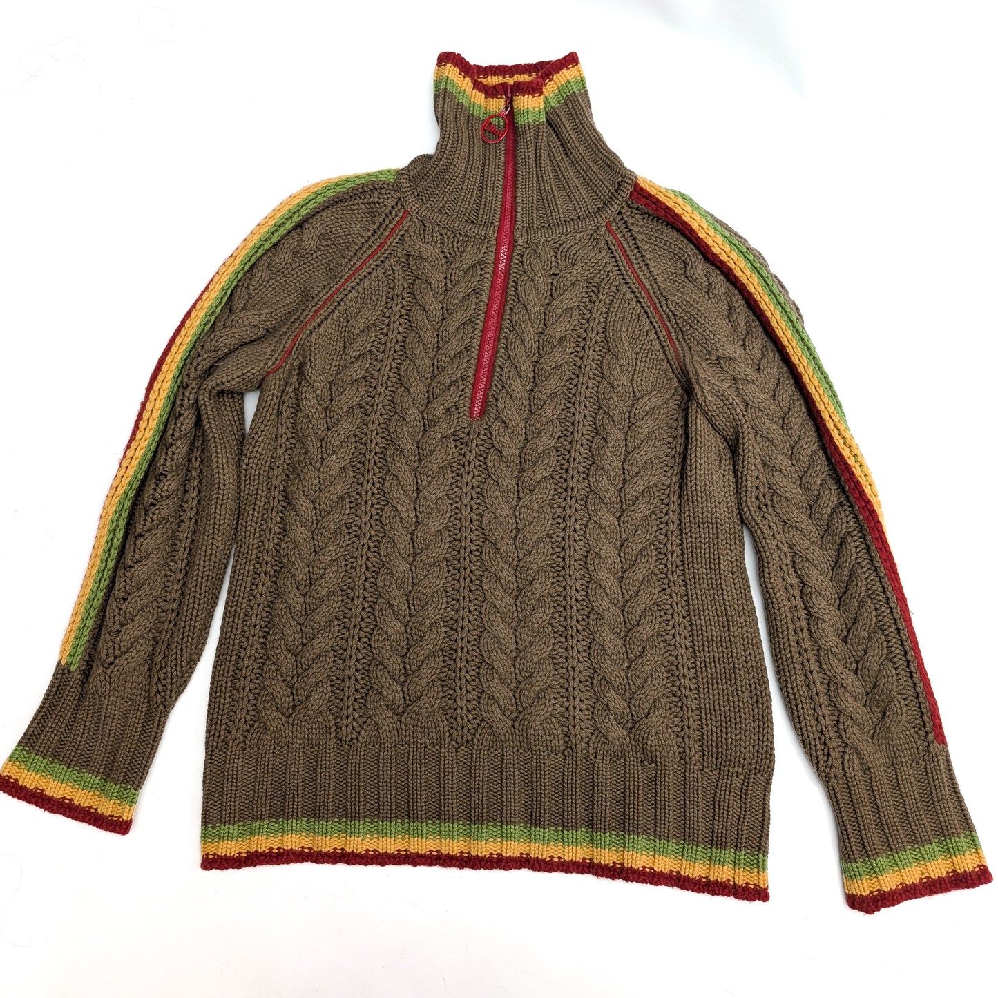 Rasta cashmere sweater by Dior Galliano - L
