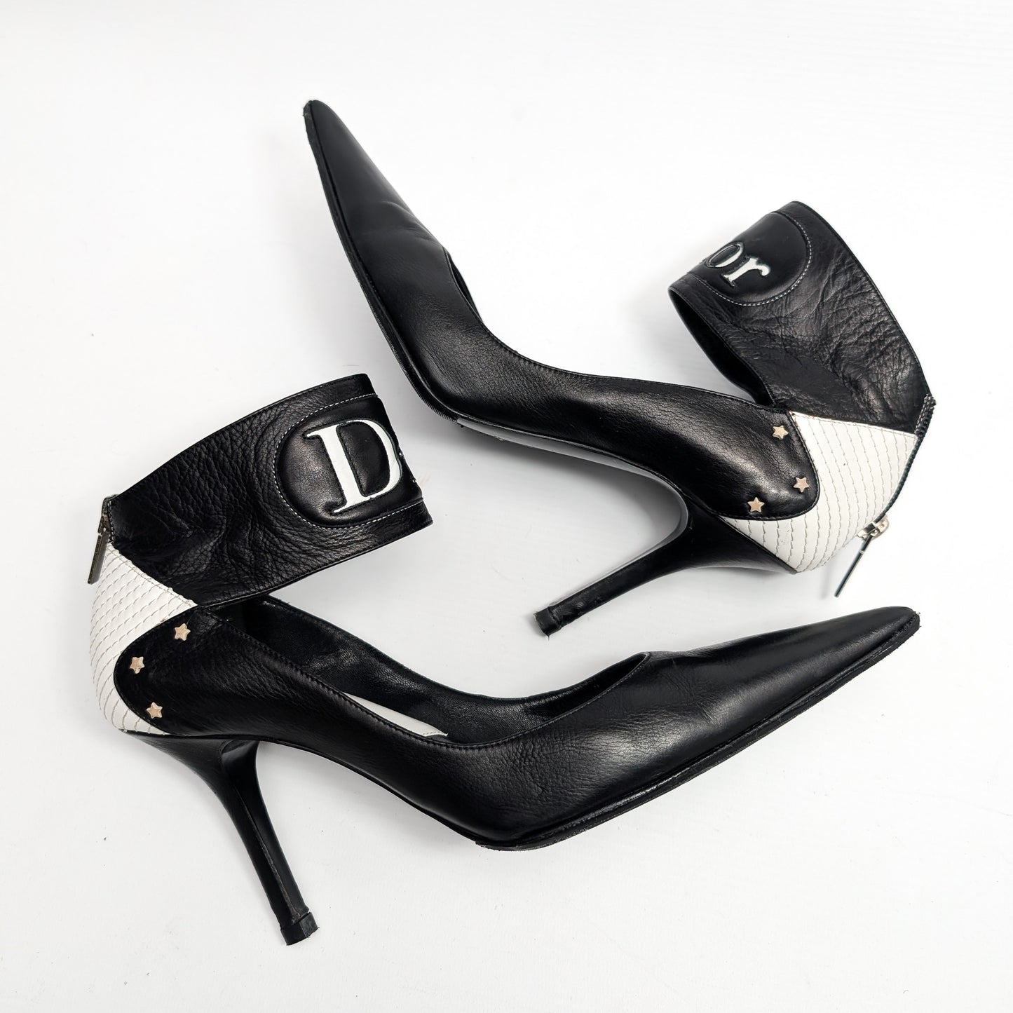 Dior by Galliano "Moto" pumps - EU39.5|UK6.5|US8.5