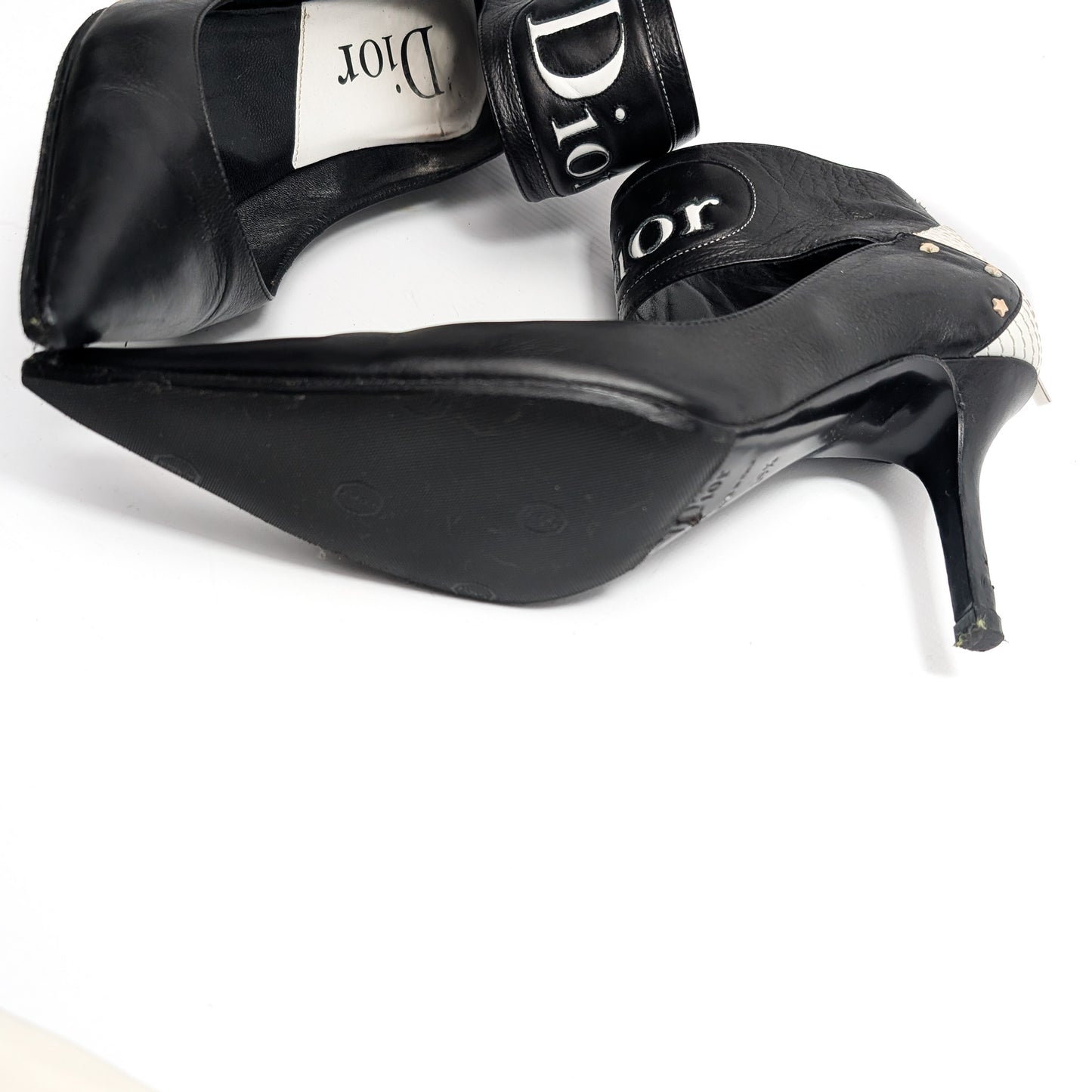 Dior by Galliano "Moto" pumps - EU39.5|UK6.5|US8.5