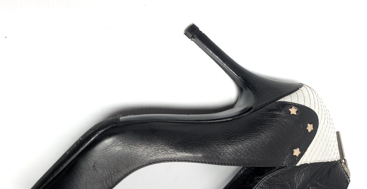 Dior by Galliano "Moto" pumps - EU39.5|UK6.5|US8.5