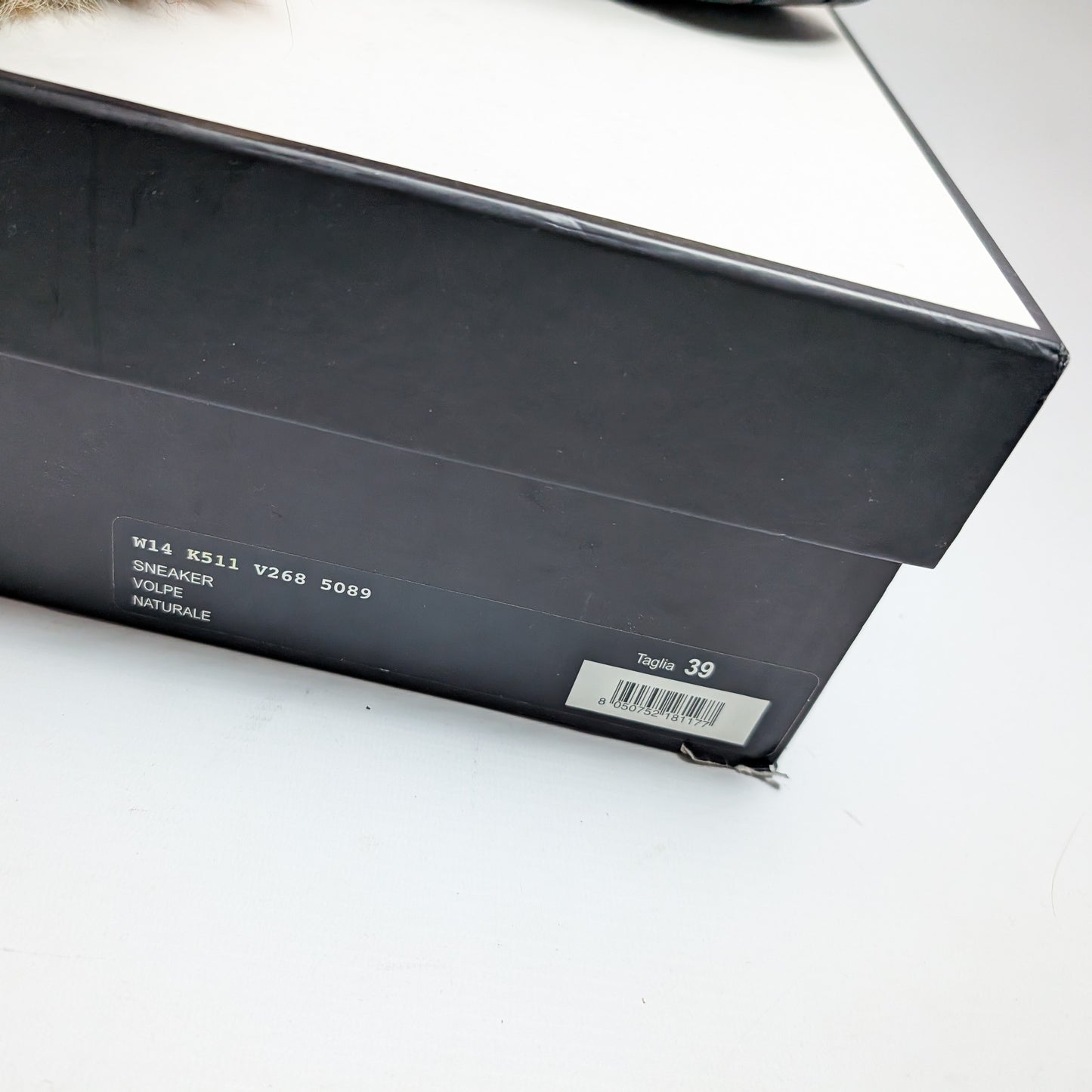 Dsquared2 fur-lined wedge sneakers - EU39|6UK|8US