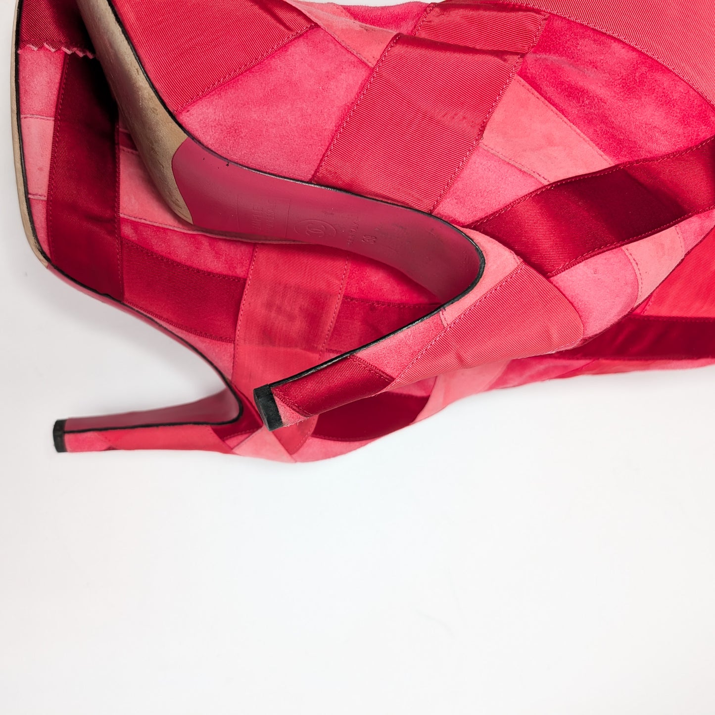 Chanel F/W 2017 pink boots - EU39|UK6|US8