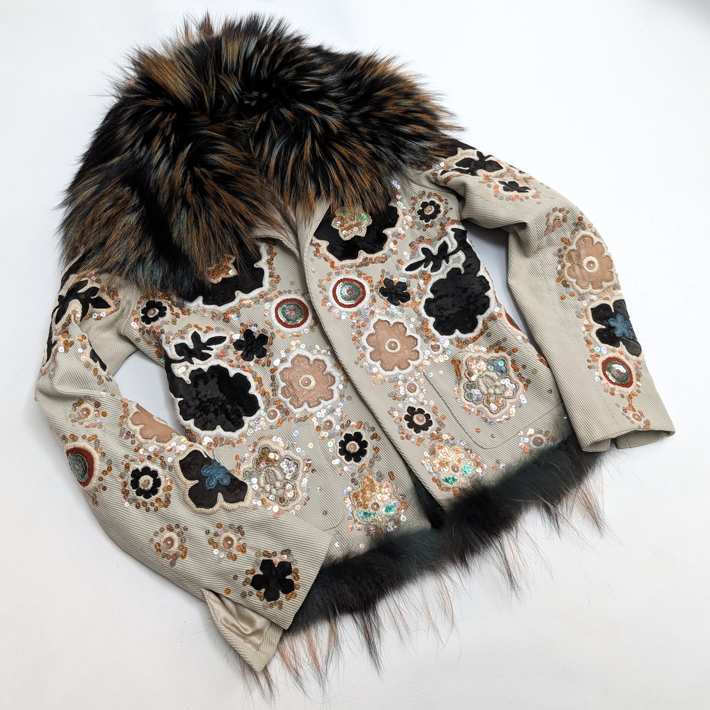 RESERVED Barbara Bui fur jacket S/S 2004
