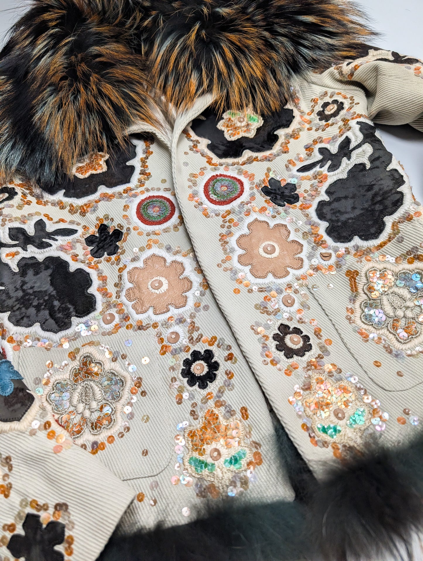 RESERVED Barbara Bui fur jacket S/S 2004
