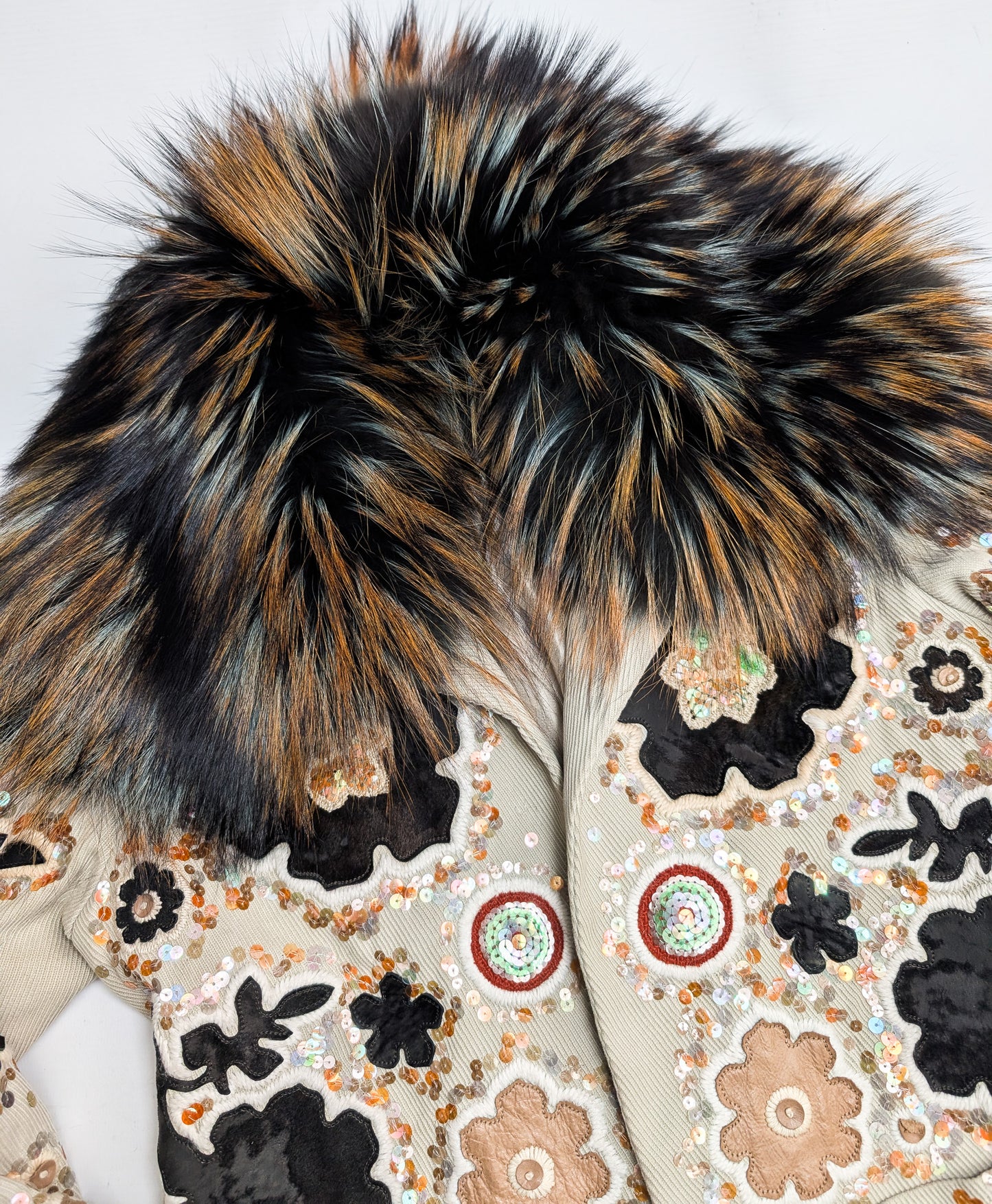 RESERVED Barbara Bui fur jacket S/S 2004