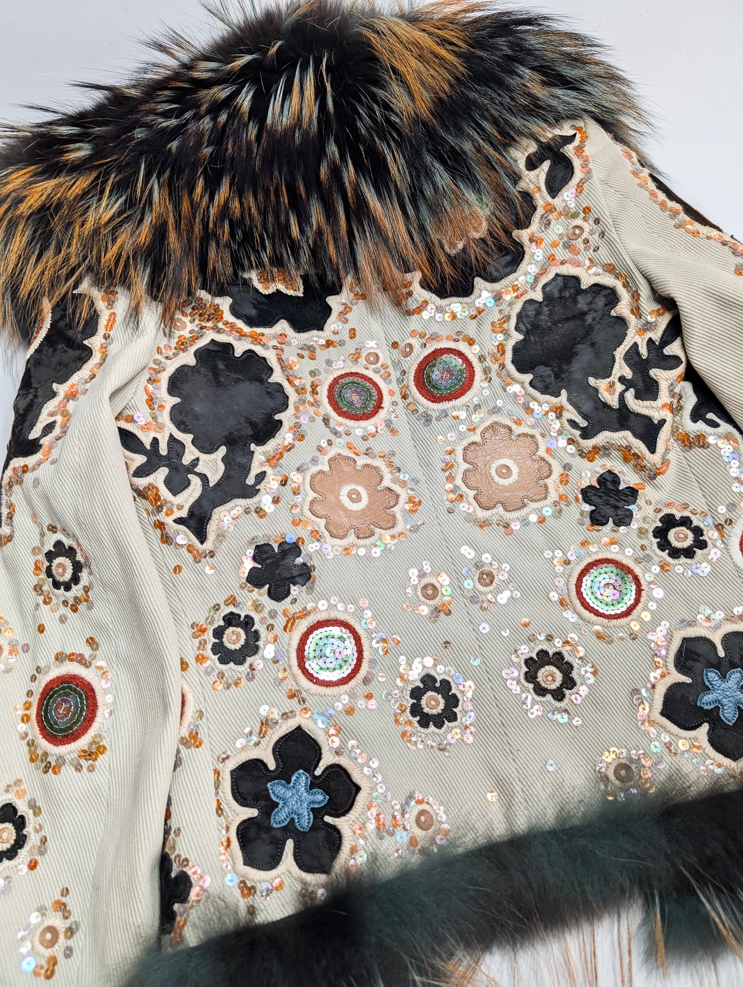 RESERVED Barbara Bui fur jacket S/S 2004