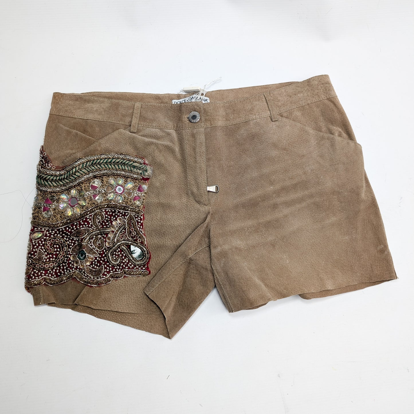 Dolce & Gabbana suede shorts - M