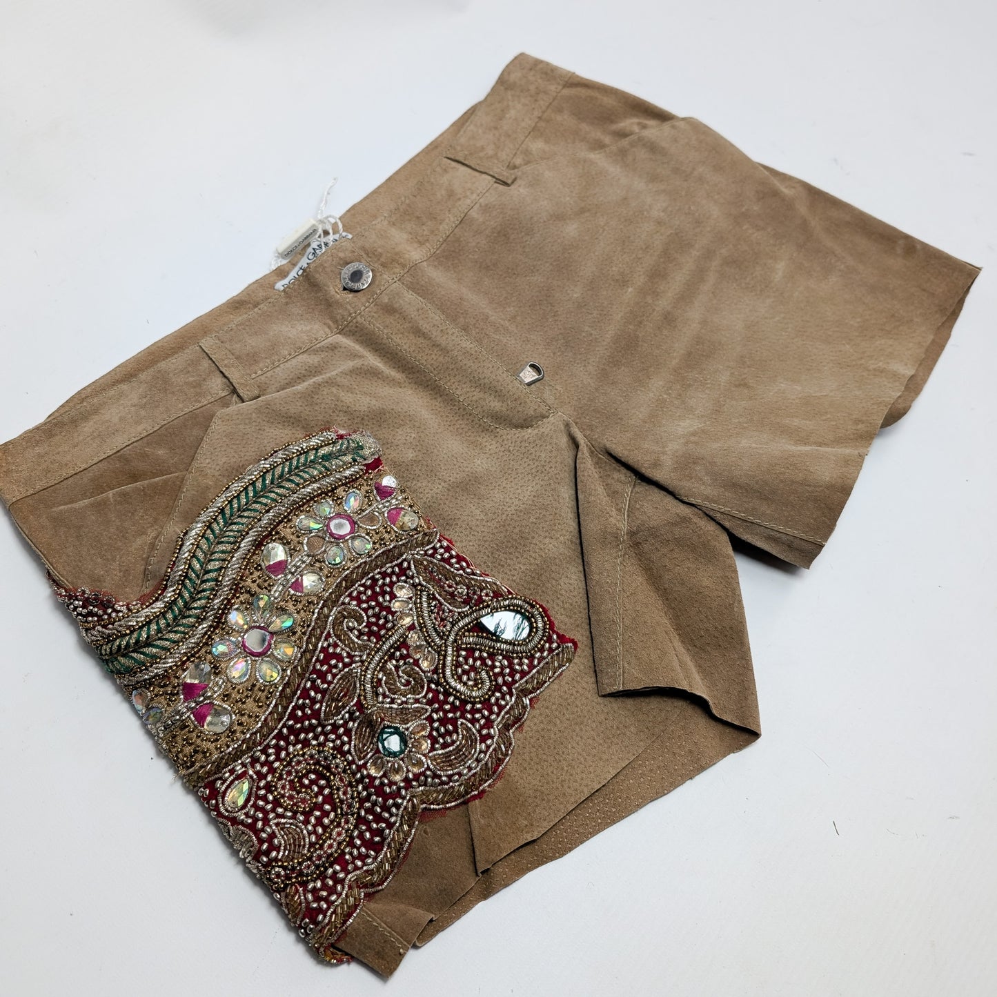 Dolce & Gabbana suede shorts - M