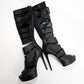 Gucci "Helena" platform boots 2010 - EU38|UK5|US7