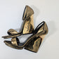 Roberto Cavalli leather sandals - EU39|UK6|US8