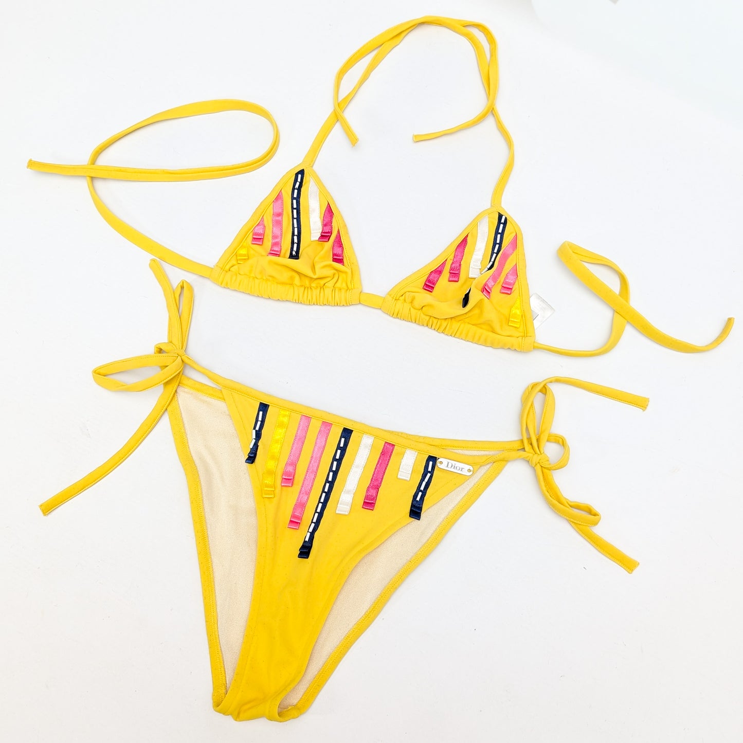Dior by Galliano two-piece swimsuit