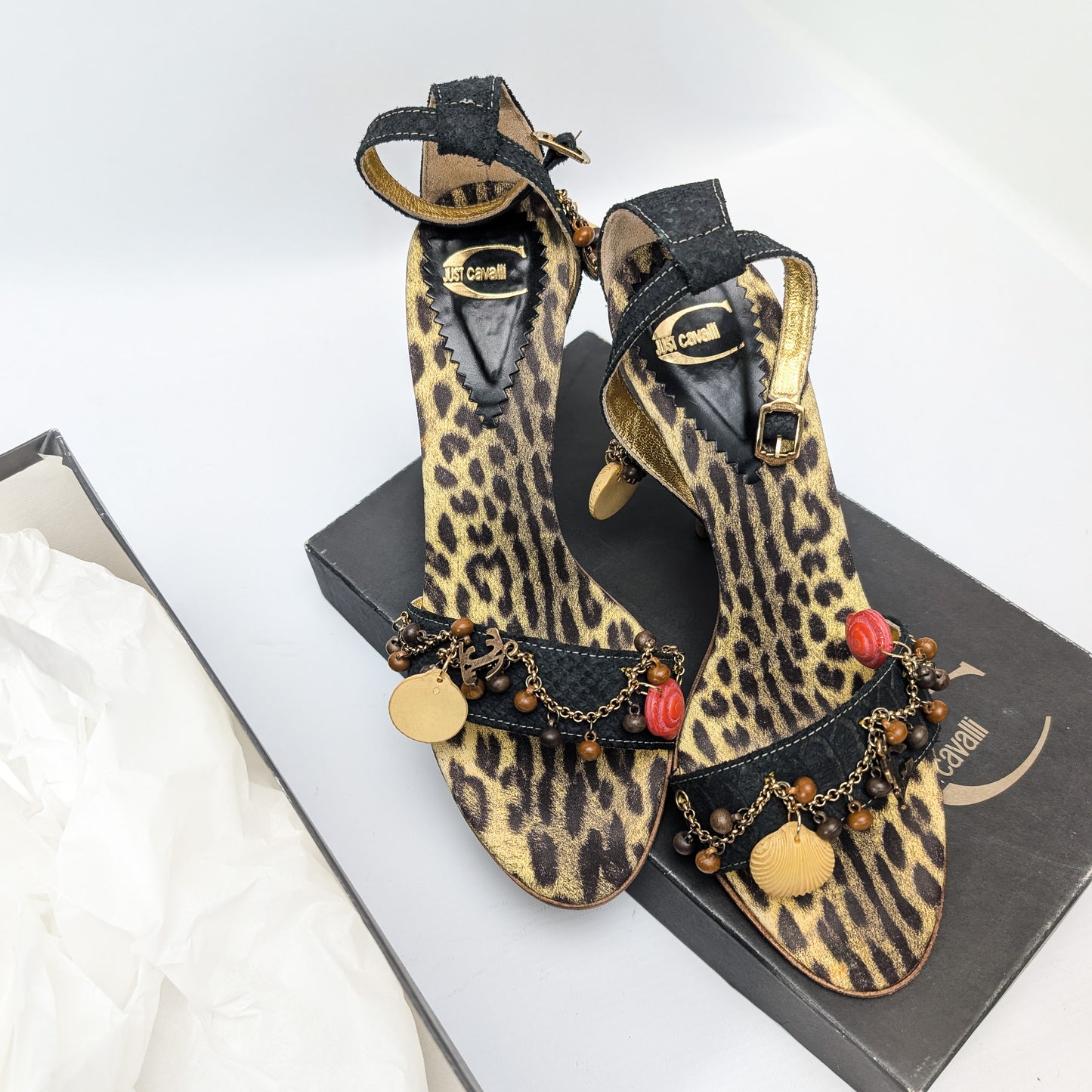 Just Cavalli Sandals- EU40|UK7|US9