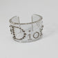Dior transparent cuff bracelet by Galliano