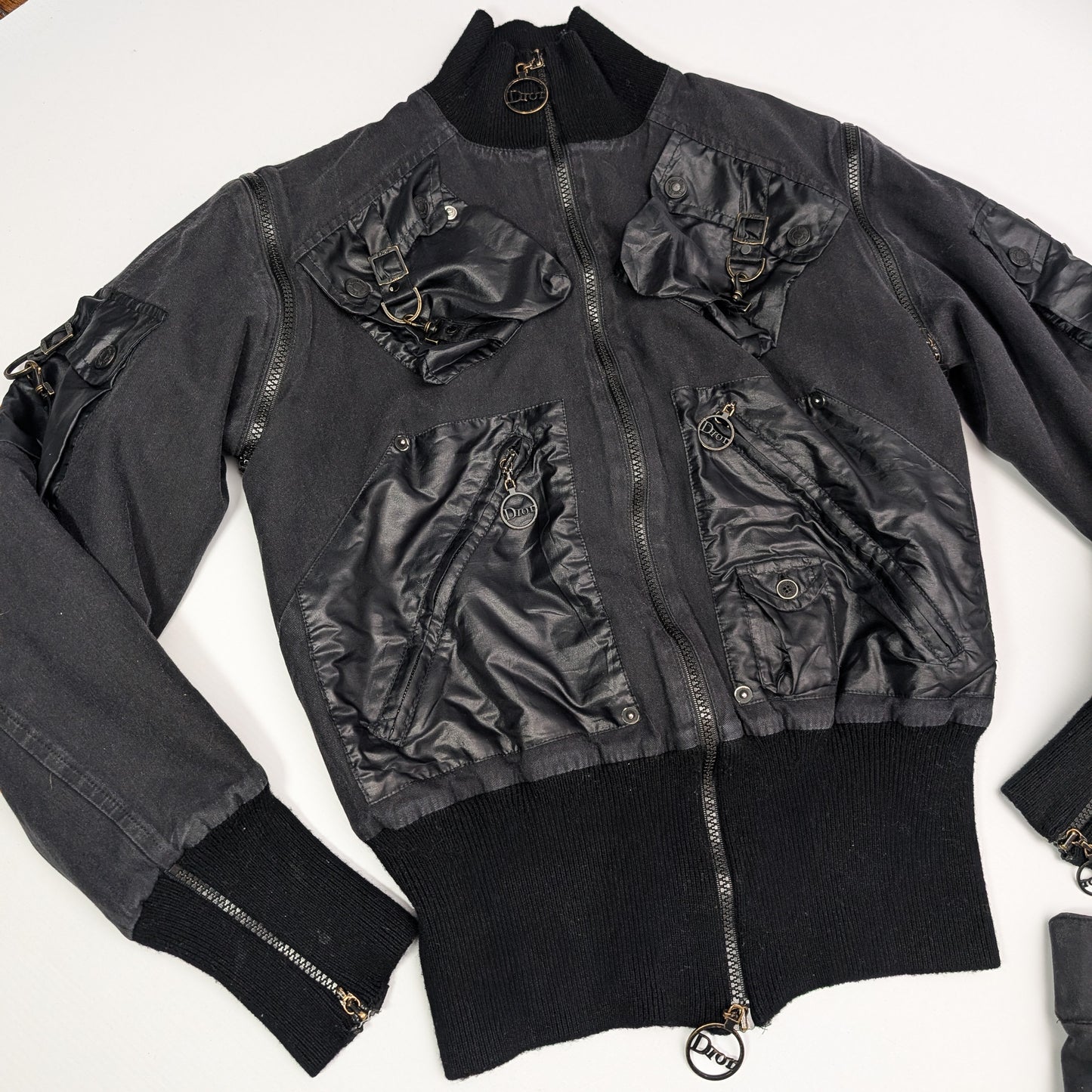 Dior by Galliano Cargo Pant and Jacket Set Golf S/S 2004 Collection - M